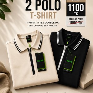 #2_Pcs-PK Cotton Shirts in One Combo